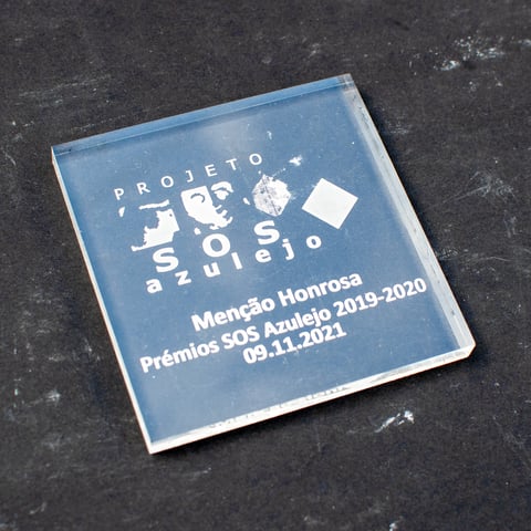 Mención honorífica otorgada por la iniciativa SOS Azulejo, Policía Judicial.